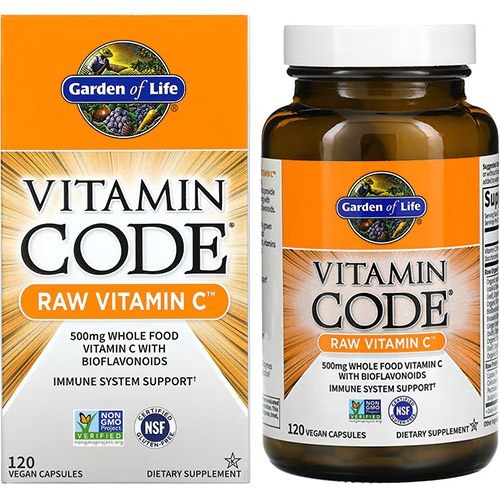 Vitamin Code Raw Vitamin C 120 капс. Garden of Life